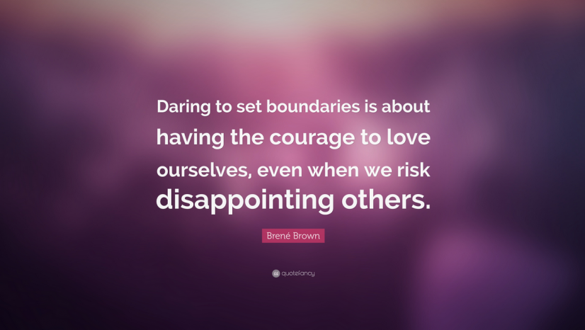 Setting Boundaries Quote