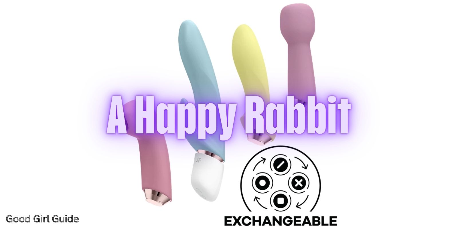 A Happy Rabbit Thrusting Vibrator in pink silicone, reviewed by Good Girl Guide for Australian women