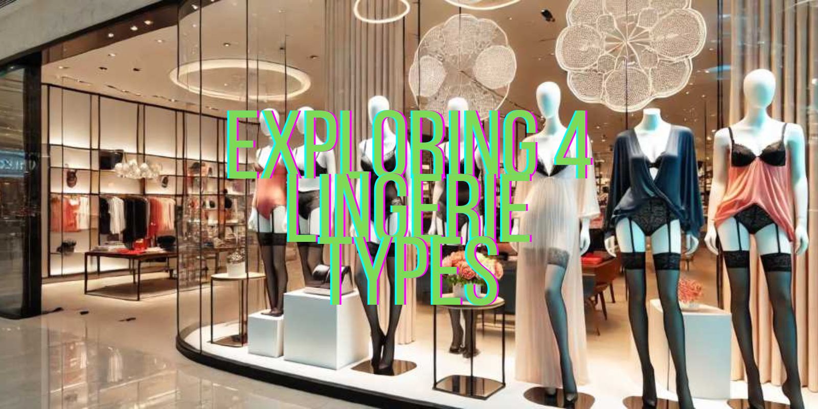 Exploring 4 Lingerie Types