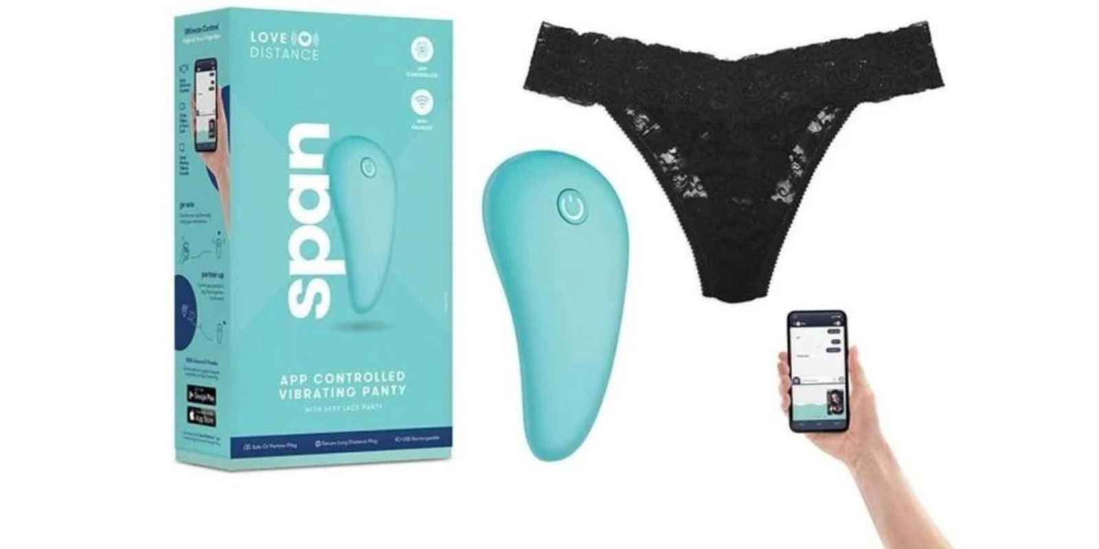 Love Distance Span App-Controlled Vibrating Panty | Good Girl Guide intimacy in long distance relationships