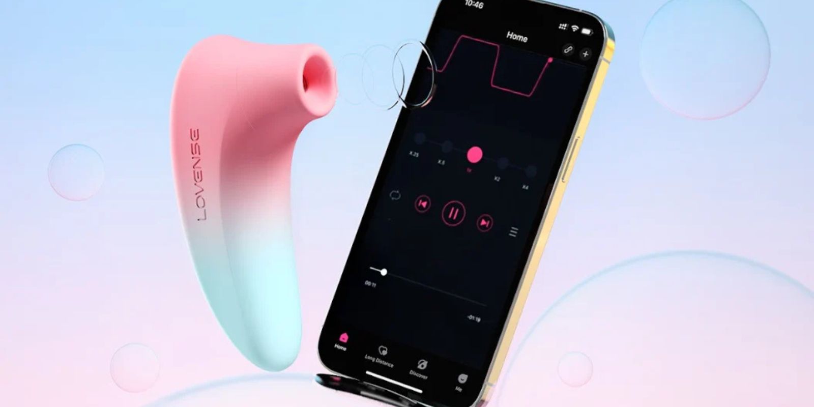 Lovense Tenera 2 Clitoral Suction Vibrator | Good Girl Guide clitoral vibrators guide