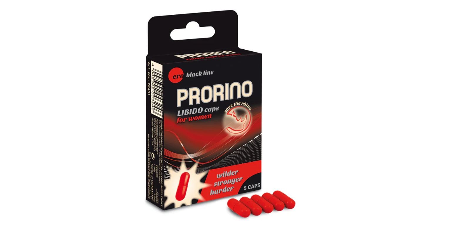 Hot Ero PRORINO Libido Capsules For Women | Good Girl Guide Nervous System Libido